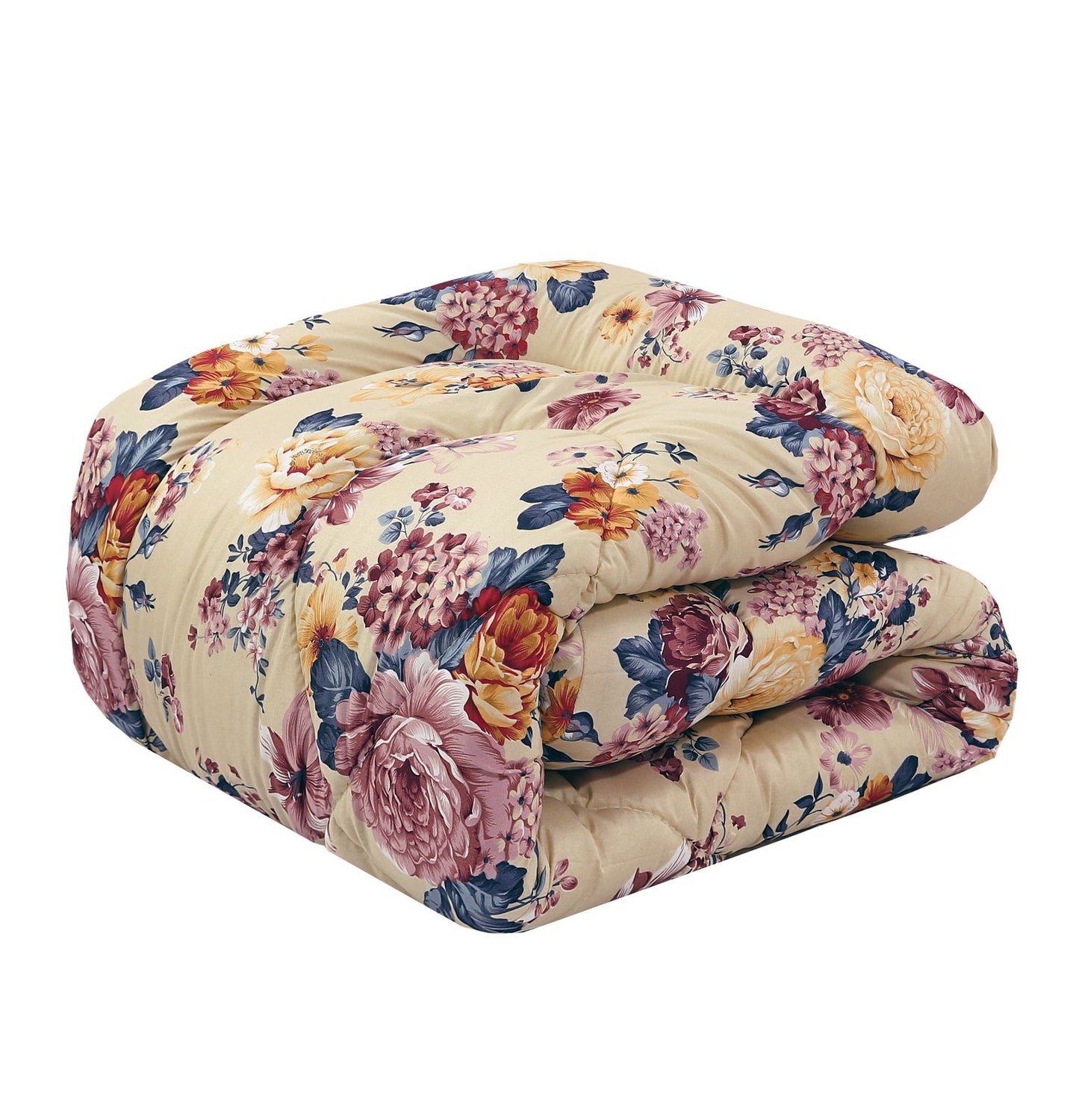 Luxury Vintage Rose Garden Quilt